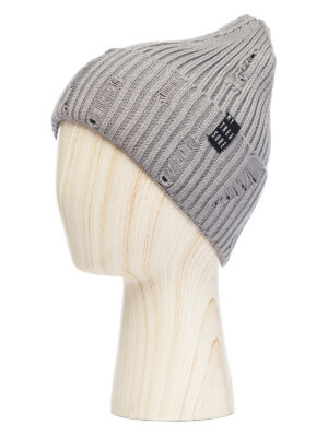 Шапка жен. хл+акр LB-BR55048 grey