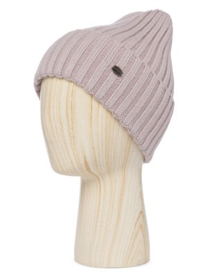 Шапка жен. шерсть+анг+нейл LB-A53056 dusty rose