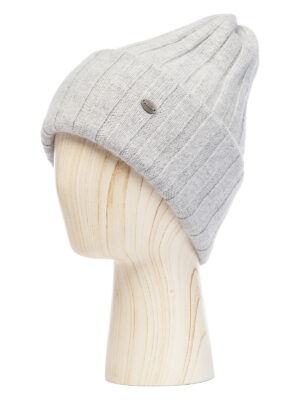 Шапка жен. шерсть+анг+нейл LB-A53057 l.grey