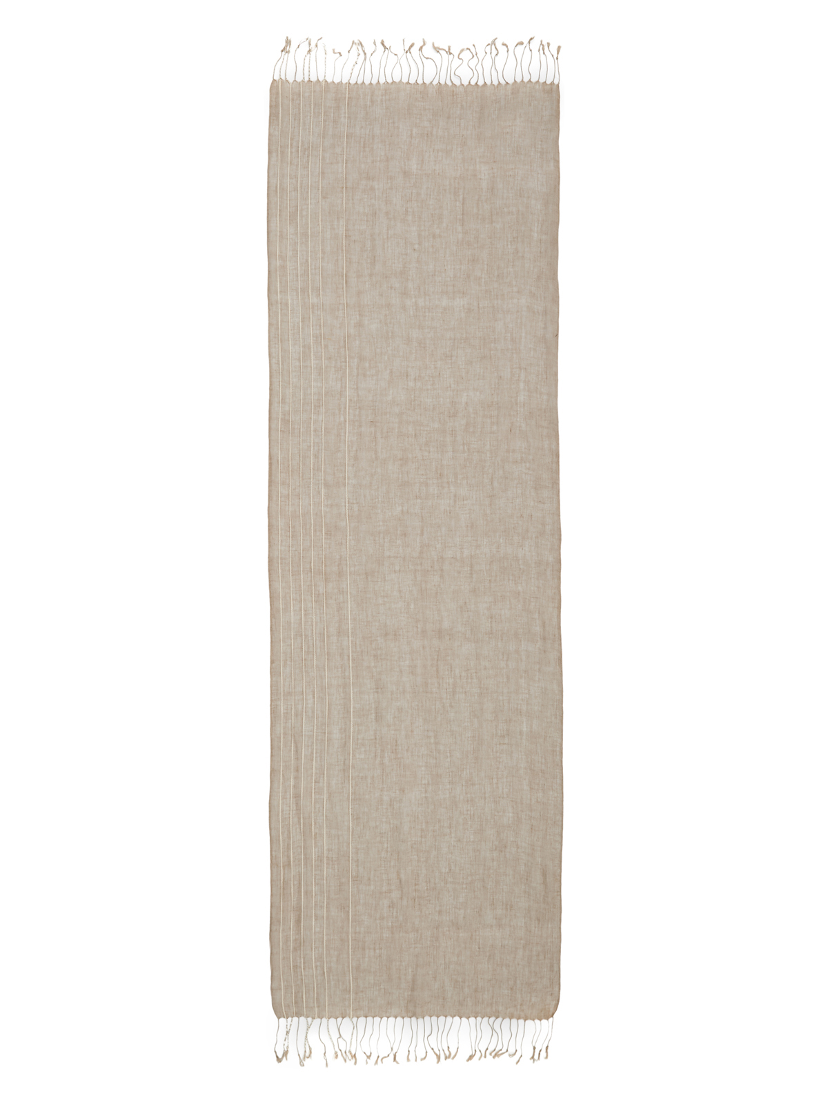 Палантин жен. лен+шелк 55х200 DR40-8567-03