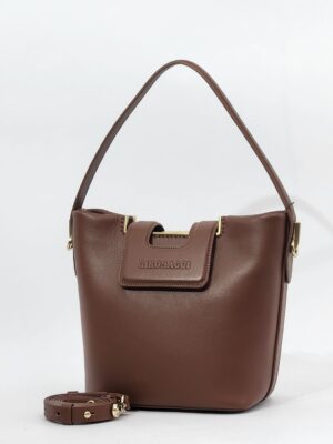 Сумочка кросс-боди Gironacci gir3452 vitello soft venere brandy средняя