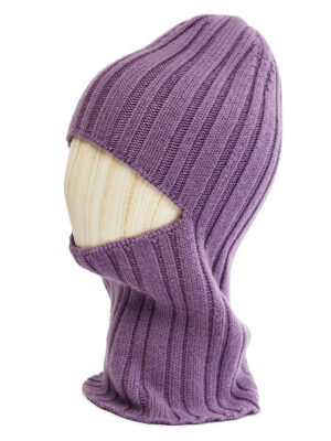 Шапка жен. шерсть+акр LB-N88046 violet
