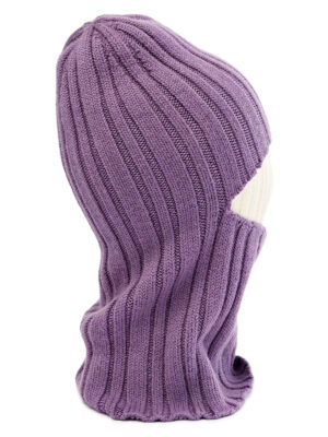 Шапка жен. шерсть+акр LB-N88046 violet