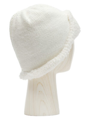 Шапка жен. анг+нейл+люр LB-A53050 white