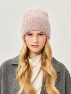 Шапка жен. анг+нейл LB-J44016 lilac