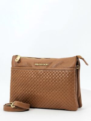 Сумка Di Gregorio gr3278 vitello cuoio oro средняя