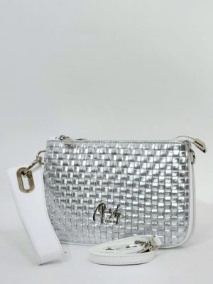 Сумочка кросс-боди Renato Angi ra3359617-111 argento bianco маленькая