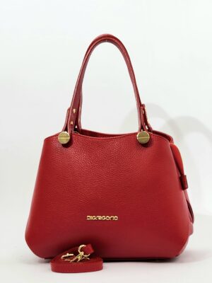 Сумочка кросс-боди Di Gregorio gr9030 vitello rosso средняя