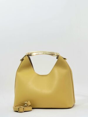 Сумка Steffalini st6092 vitello giallo средняя