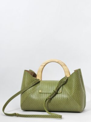 Сумочка кросс-боди Claudia Firenze cl11362 treccia salvia большая