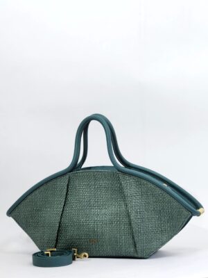 Сумочка кросс-боди Arcadia ar3009 dollaro raffia tea leaf средняя