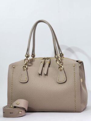 Сумка Gironacci gir2431 velvet nude большая