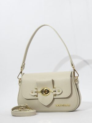 Сумка Di Gregorio gr8973 vitello beige oro маленькая