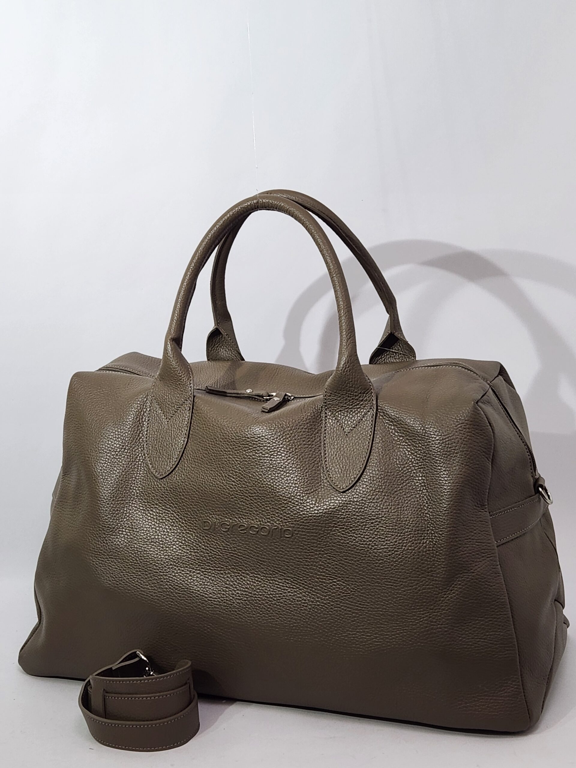 Сумочка Di Gregorio ( мужские сумки) мужская gr133 vitello taupe argento очень большая