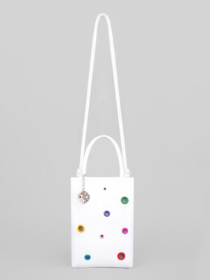 Сумка Curanni cu2301 vitello multi bianco