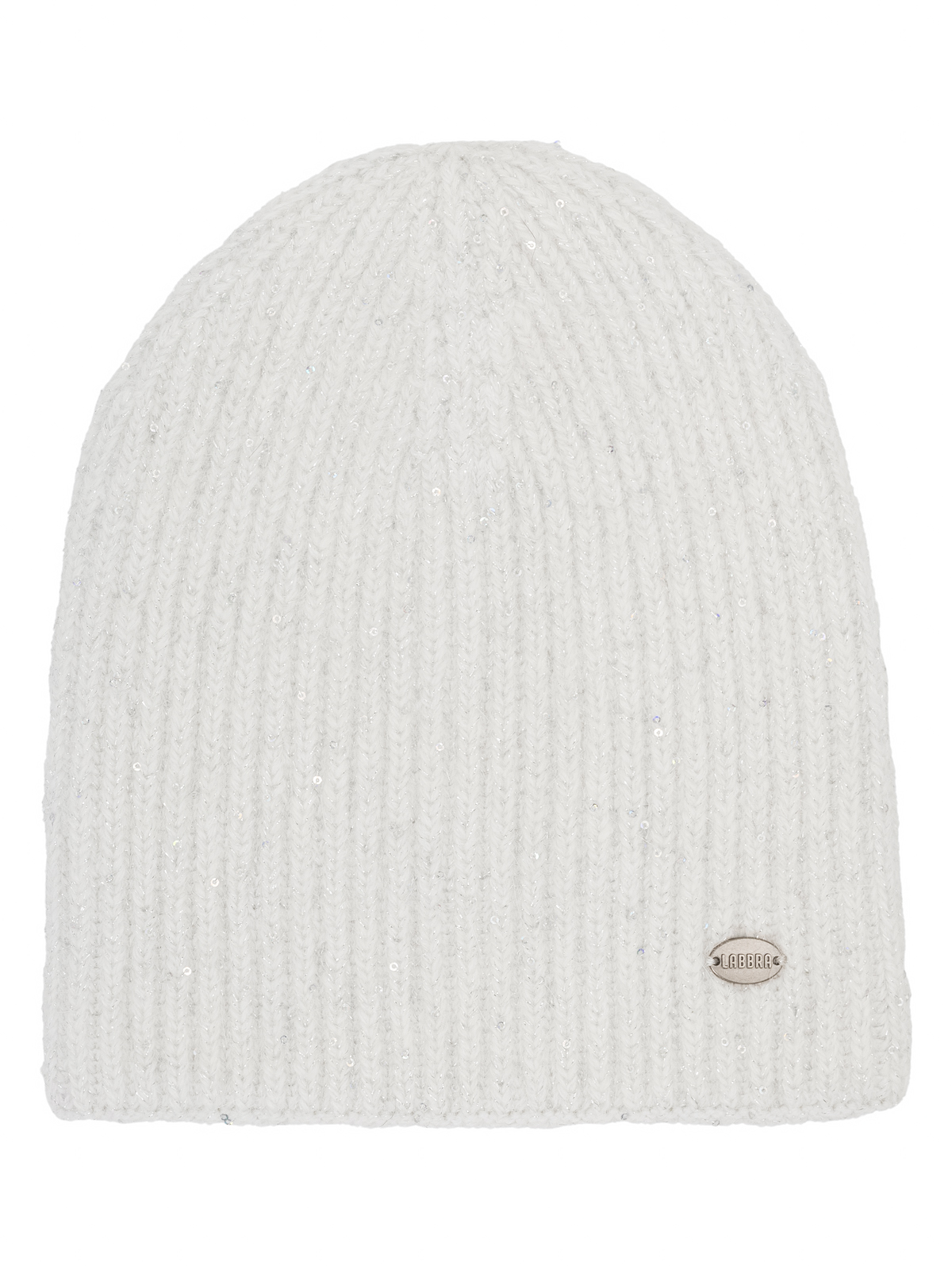 Шапка жен. анг+нейл+люр LB-N88064 white