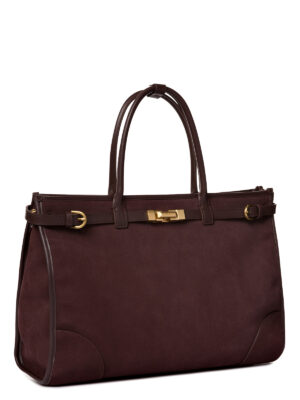 Сумка деловая ELEGANZZA ZZ-50437C d.plum