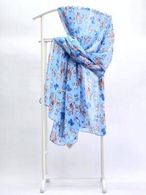 Шарф re485 light blue