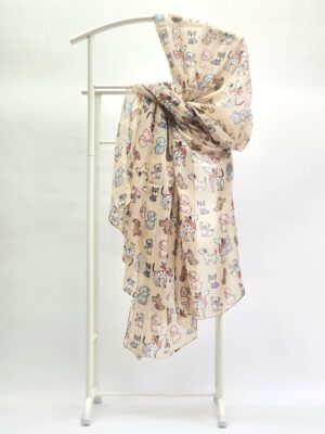 Шарф re485 beige