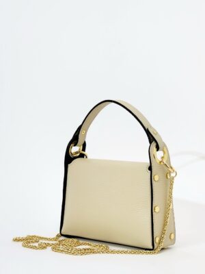 Сумка Steffalini st1602 vitello beige маленькая