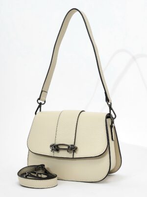 Сумка Steffalini st1271 vitello beige маленькая