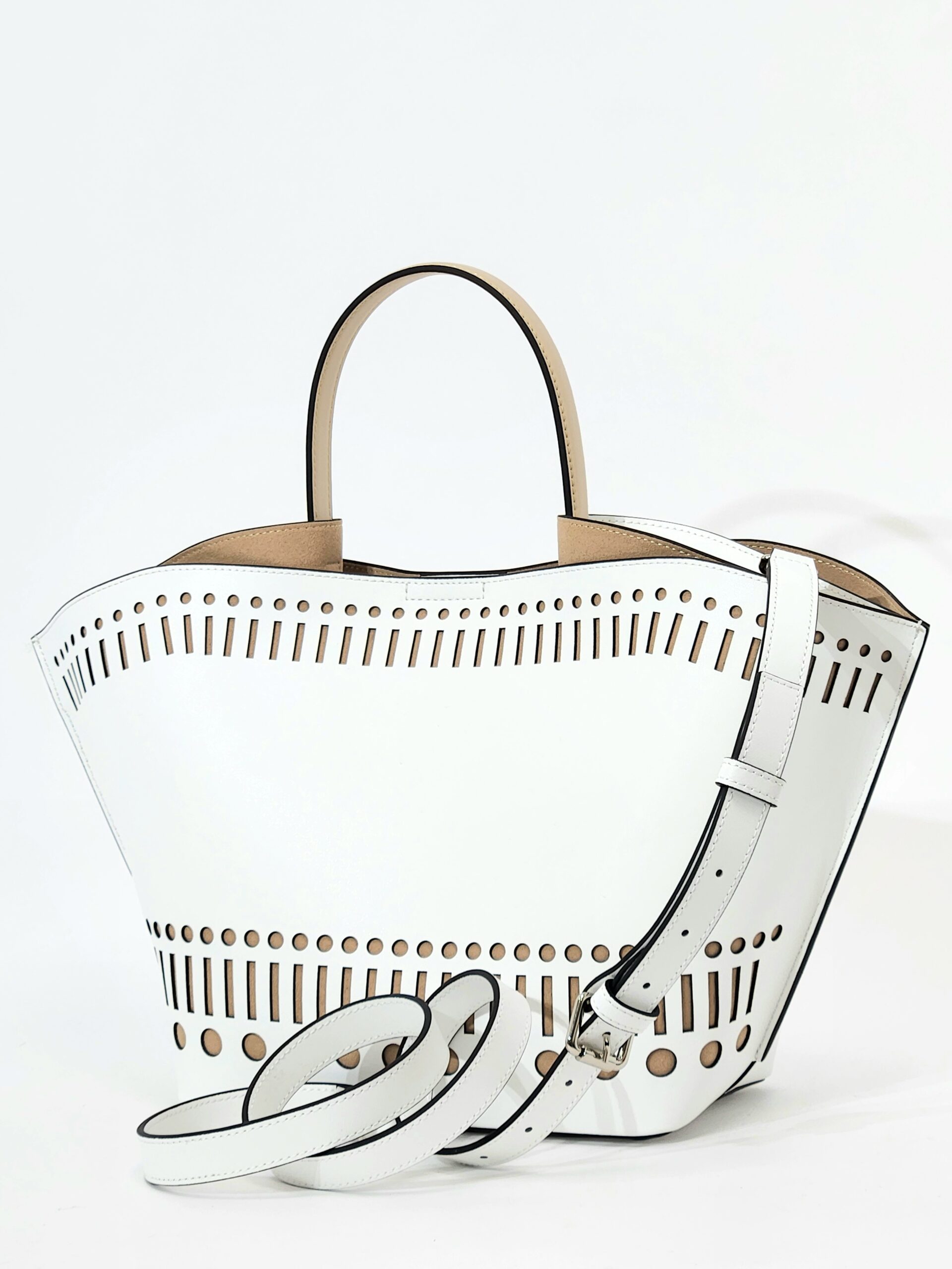 Сумочка кросс-боди Cromia cr1406005 bianco большая