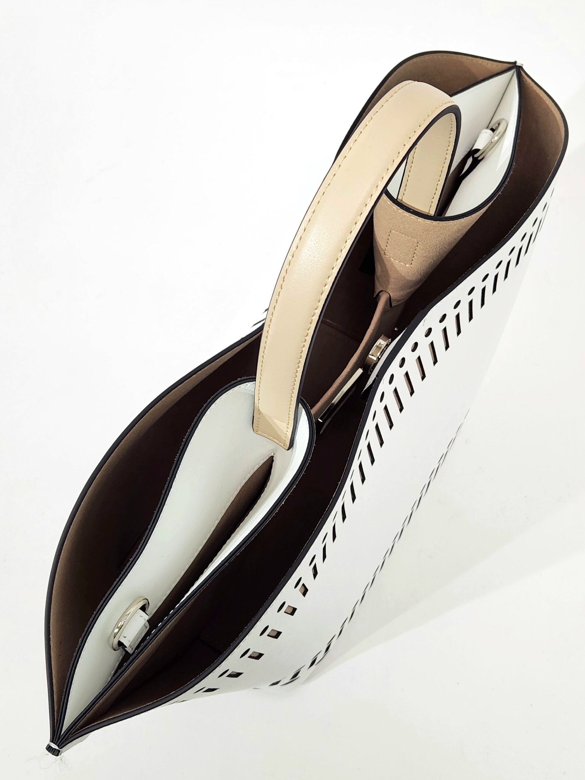 Сумочка кросс-боди Cromia cr1406005 bianco большая