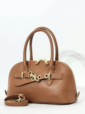 Сумочка кросс-боди Steffalini st1333 vitello cuoio средняя
