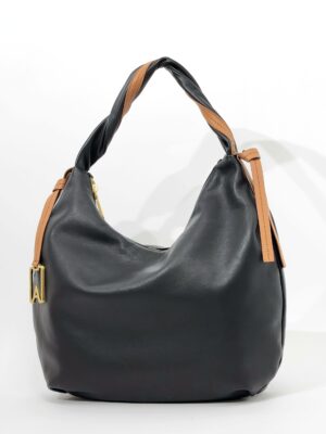 Сумка деловая Arcadia ar2349 capri bic nero cuoio средняя
