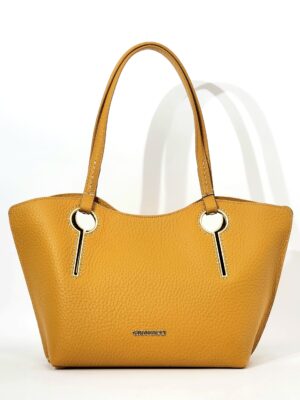 Сумочка Gironacci gir3440 velvet ocra средняя