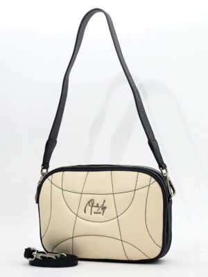 Сумочка кросс-боди Renato Angi ra2604936-030 beige nero средняя