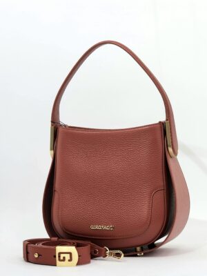 Сумка Gironacci gir3153 vitello calf ginger cuoio средняя
