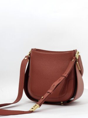 Сумка Gironacci gir3153 vitello calf ginger cuoio средняя