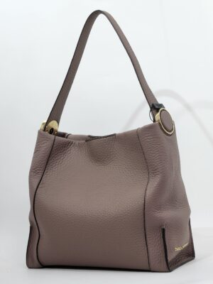 Сумка деловая Carlo Salvatelli cs762 double taupe большая