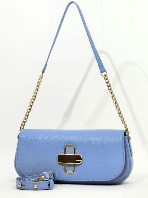 Сумочка кросс-боди Gironacci gir3162 vitello calf cielo средняя