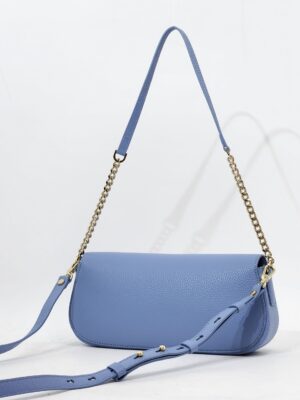 Сумочка кросс-боди Gironacci gir3162 vitello calf cielo средняя