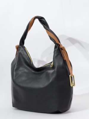 Сумка деловая Arcadia ar2349 capri bic nero cuoio средняя