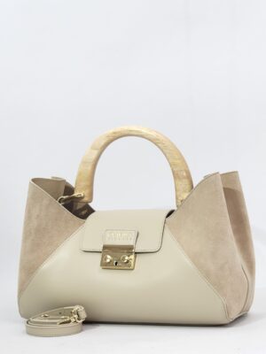 Сумочка кросс-боди Claudia Firenze cl11362 lasa camoscio nude большая