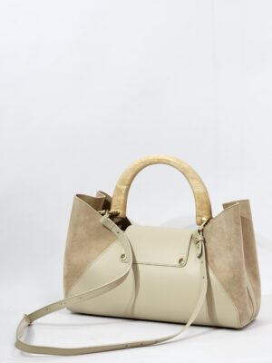 Сумочка кросс-боди Claudia Firenze cl11362 lasa camoscio nude большая