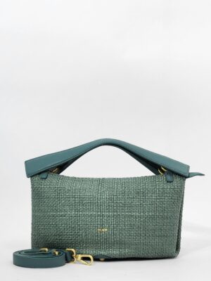 Сумочка кросс-боди Arcadia ar5613 dollaro raffia tea leaf средняя