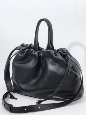 Сумочка кросс-боди Curanni cu2597 vitello nero средняя