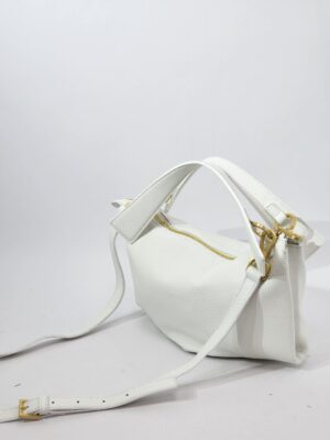 Сумочка кросс-боди Arcadia ar5613 dollaro white средняя