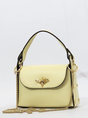 Сумка Steffalini st1602 vitello limone маленькая