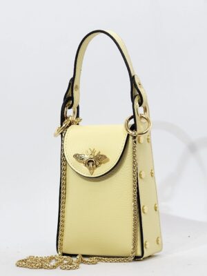 Сумка Steffalini st1501 vitello limone маленькая