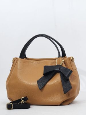 Сумочка Steffalini st7925 vitello cuoio nero средняя