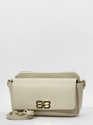 Сумочка Steffalini st2822 vitello beige средняя
