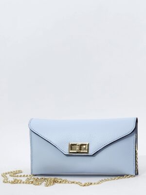 Сумка Steffalini st4815 vitello celeste маленькая