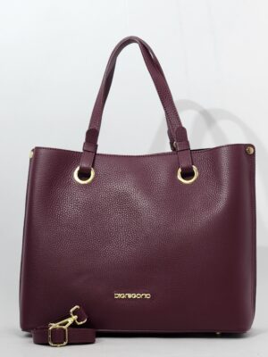 Сумка деловая Di Gregorio gr8906G vitello bordo oro большая