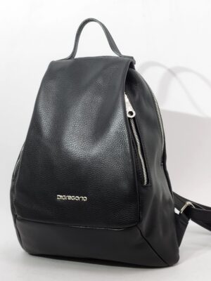 Рюкзак Di Gregorio gr9221 vitello nero argento рюкзак