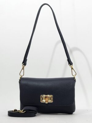 Сумочка кросс-боди Steffalini st2052 vitello blu маленькая